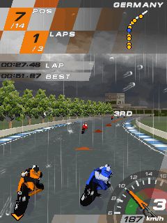 Free download java game Pro Moto Racing on your mobile phone! Image №6