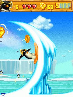 Free download java game Surf's Up on your mobile phone! Image №2