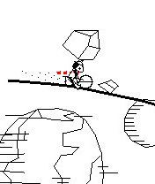 Free download java game Line Rider on your mobile phone! Image №3
