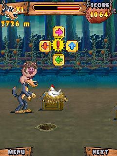 Free download java game Swine Dining on your mobile phone! Image №4