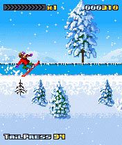 Free download java game 3style Snowboarding on your mobile phone! Image №2