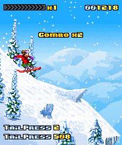 Free download java game 3style Snowboarding on your mobile phone! Image №4
