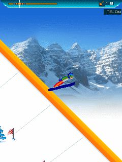 Free download java game Skoki 2009 on your mobile phone! Image №2