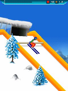 Free download java game Skoki 2009 on your mobile phone! Image №4