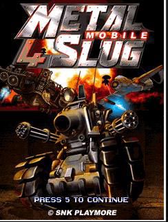 Free download java game Metal Slug 4 Mobile on your mobile phone!