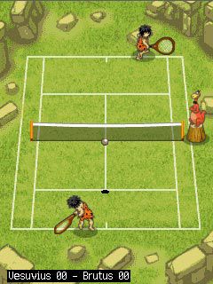 Free download java game Jurassic Tennis on your mobile phone! Image №3
