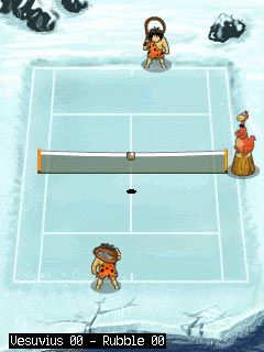 Free download java game Jurassic Tennis on your mobile phone! Image №5