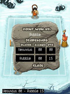 Free download java game Jurassic Tennis on your mobile phone! Image №6