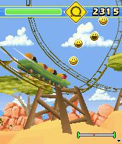 Free download java game Rollercoaster Rush 3D on your mobile phone! Image №6