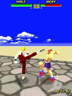 Free download java game Virtual fighter mobile 3D on your mobile phone! Image №2