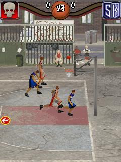 Free download java game NBA Street on your mobile phone! Image №2