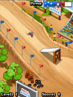 Free download java game Hell Rider on your mobile phone! Image №2