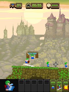 Free download java game Lemmings 2: The Tribes on your mobile phone! Image №3