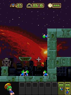 Free download java game Lemmings 2: The Tribes on your mobile phone! Image №4