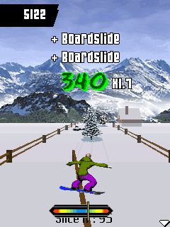 Free download java game Amped Snowboarding 2 on your mobile phone! Image №2
