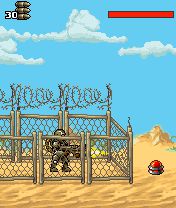 Free download java game Power of Cyborgs 2: Clean-up in Desert on your mobile phone! Image №4