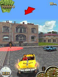 Free download java game Super Taxi driver 3D The Original on your mobile phone! Image №2