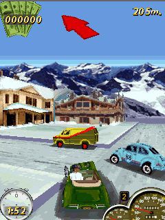 Free download java game Super Taxi driver 3D The Original on your mobile phone! Image №4