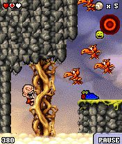 Free download java game Bonks Return on your mobile phone! Image №2