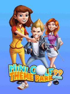 Free download java game MiniGolf Theme Park 99 Holes on your mobile phone!