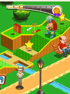 Free download java game MiniGolf Theme Park 99 Holes on your mobile phone! Image №4