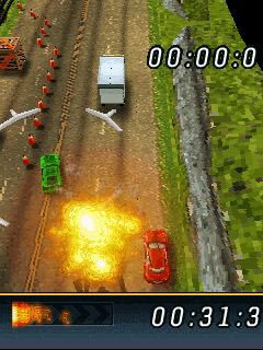 Free download java game Burnout Mobile on your mobile phone! Image №2