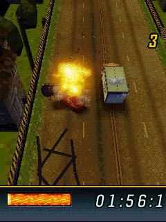 Free download java game Burnout Mobile on your mobile phone! Image №4