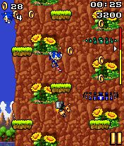 Free download java game Sonic Jump on your mobile phone! Image №3
