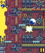 Free download java game Sonic Jump on your mobile phone! Image №5