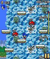 Free download java game Sonic Jump on your mobile phone! Image №6