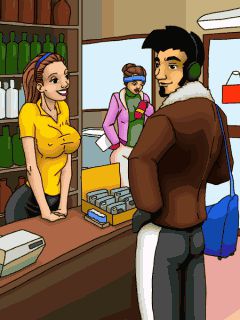 Free download java game Dirty Jack: Snow Job on your mobile phone! Image №3