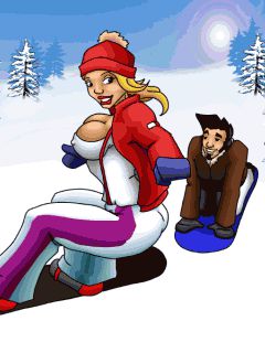 Free download java game Dirty Jack: Snow Job on your mobile phone! Image №6