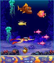 Free download java game Piranha on your mobile phone! Image №3