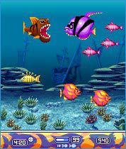 Free download java game Piranha on your mobile phone! Image №4