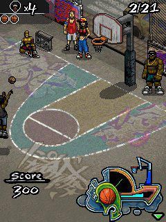 Free download java game Street Basketball: Challenge on your mobile phone! Image №2