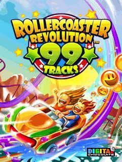 Free download java game Rollercoaster Revolution 99 Tracks on your mobile phone!