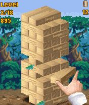 Free download java game Jenga on your mobile phone! Image №2