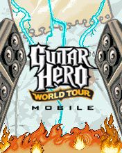 Free download java game Guitar Hero: World Tour similar to the game Guitar Hero 5 Mobile, on your mobile phone!