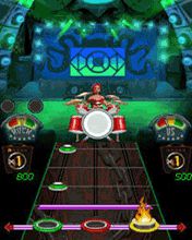 Free download java game Guitar Hero: World Tour on your mobile phone! Image №4