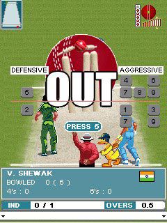Free download java game Ishant Sharma's Cricket Fever on your mobile phone! Image №6