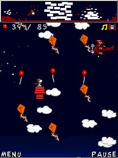 Free download java game Snoopy the Flying Ace on your mobile phone! Image №4
