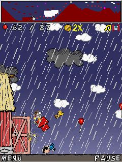 Free download java game Snoopy the Flying Ace on your mobile phone! Image №6