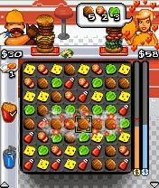 Free download java game Burger Rush on your mobile phone! Image №2