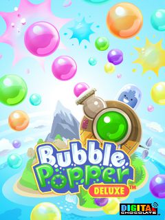Free download java game Bubble Popper Deluxe on your mobile phone!