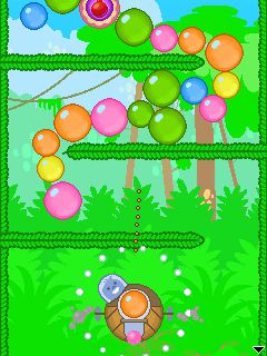 Free download java game Bubble Popper Deluxe on your mobile phone! Image №4