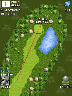 Free download java game Everybody's Golf Mobile on your mobile phone! Image №3