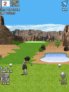 Free download java game Everybody's Golf Mobile on your mobile phone! Image №4