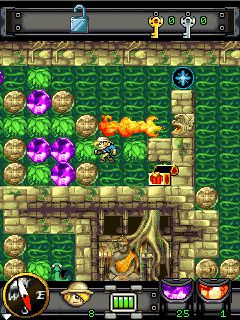 Free download java game Diamond Rush on your mobile phone! Image №3