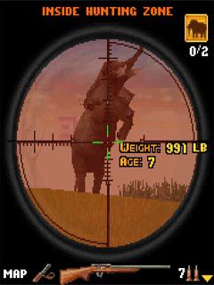 Free download java game Big Range Hunting 3D on your mobile phone! Image №5