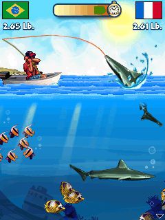 Free download java game Fishing Off The Hook 2 on your mobile phone! Image №3